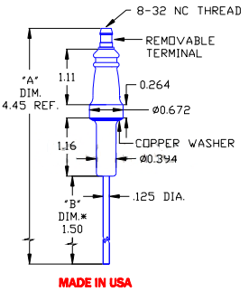 Flame Rod - D13081 - DDignition: Competitively Priced Flame Rods and Gas Igniters