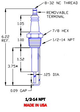 Gas Igniter - D24034 - DDignition