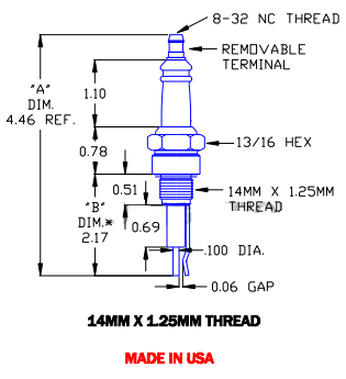 Gas Igniter Replacement for Crown CA471 and Eclipse 13047-1 - DDignition