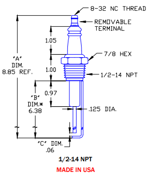 Gas Igniter - D24036 - DDignition